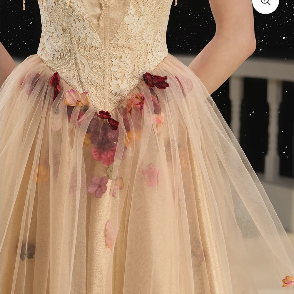 The Oracle of the Blossom Fairy Corset Dress - Picture 5 of 11